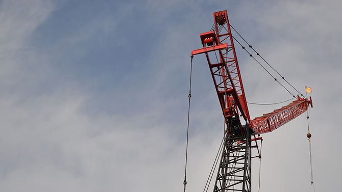 Accommodating a Crane in Big Cities